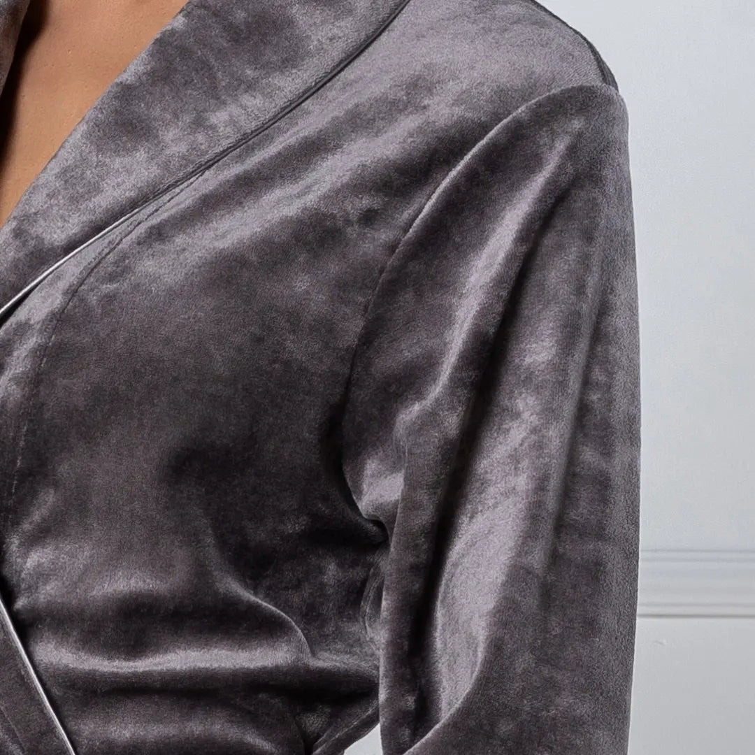 Modal Niki Velour luxury bathrobe fabric