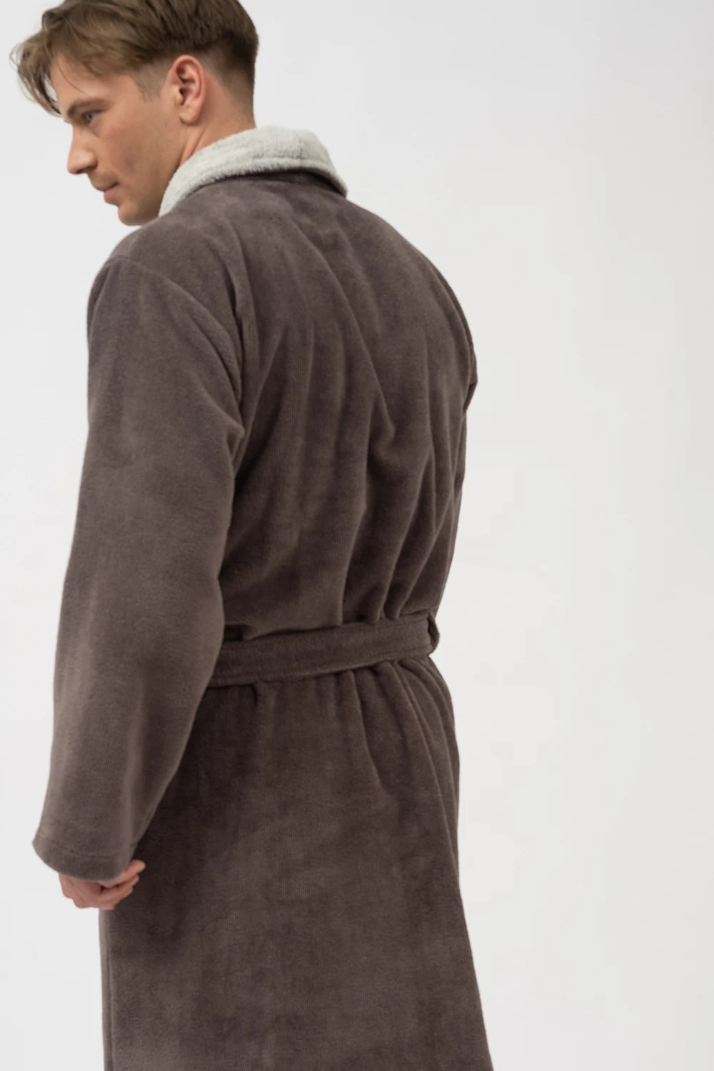 Men’s Shawl Collar Bamboo Blend Robe
