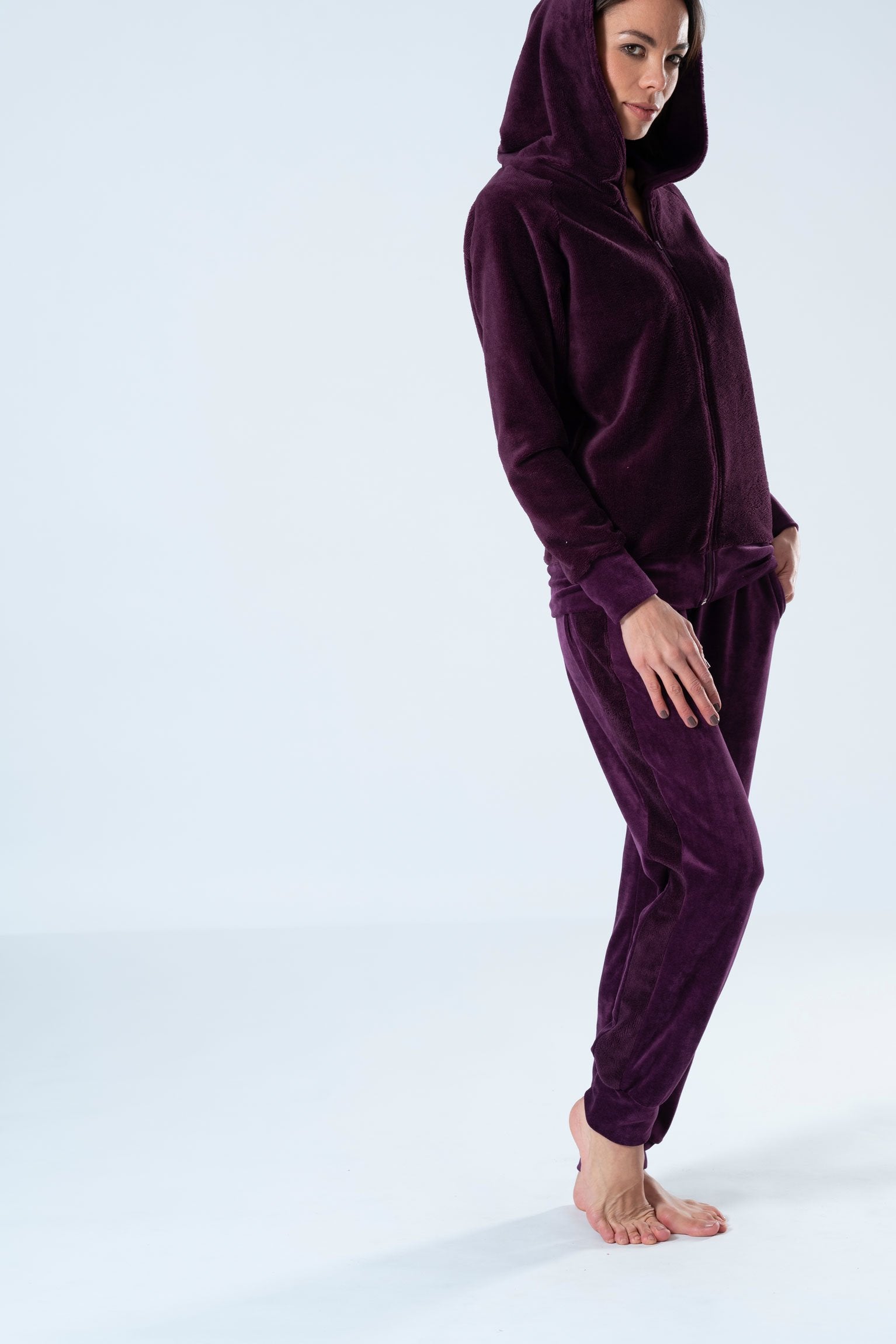 Belmanetti Cozy Bamboo Blend Sweatsuit in Night Blue - Premium quality fabrics