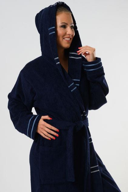 Belmanetti Unisex Cozy Cotton Terry Bathrobe in White - European craftsmanship