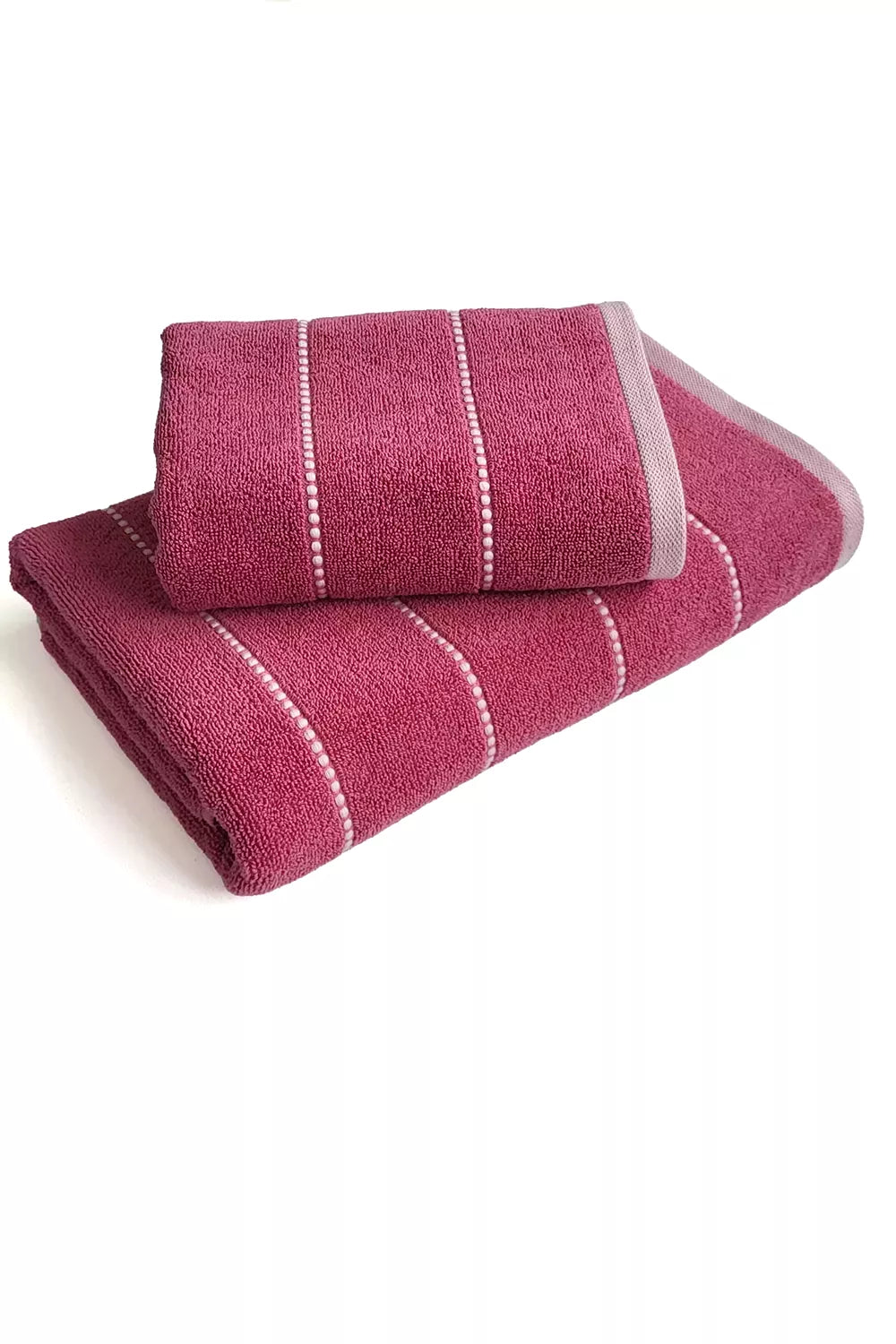 Cotton Towels with Stripes