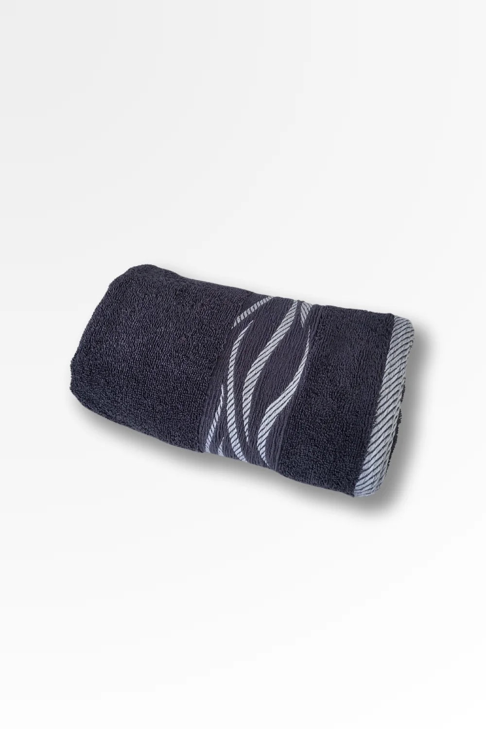 Premium Cotton Terry Towel Wave Design