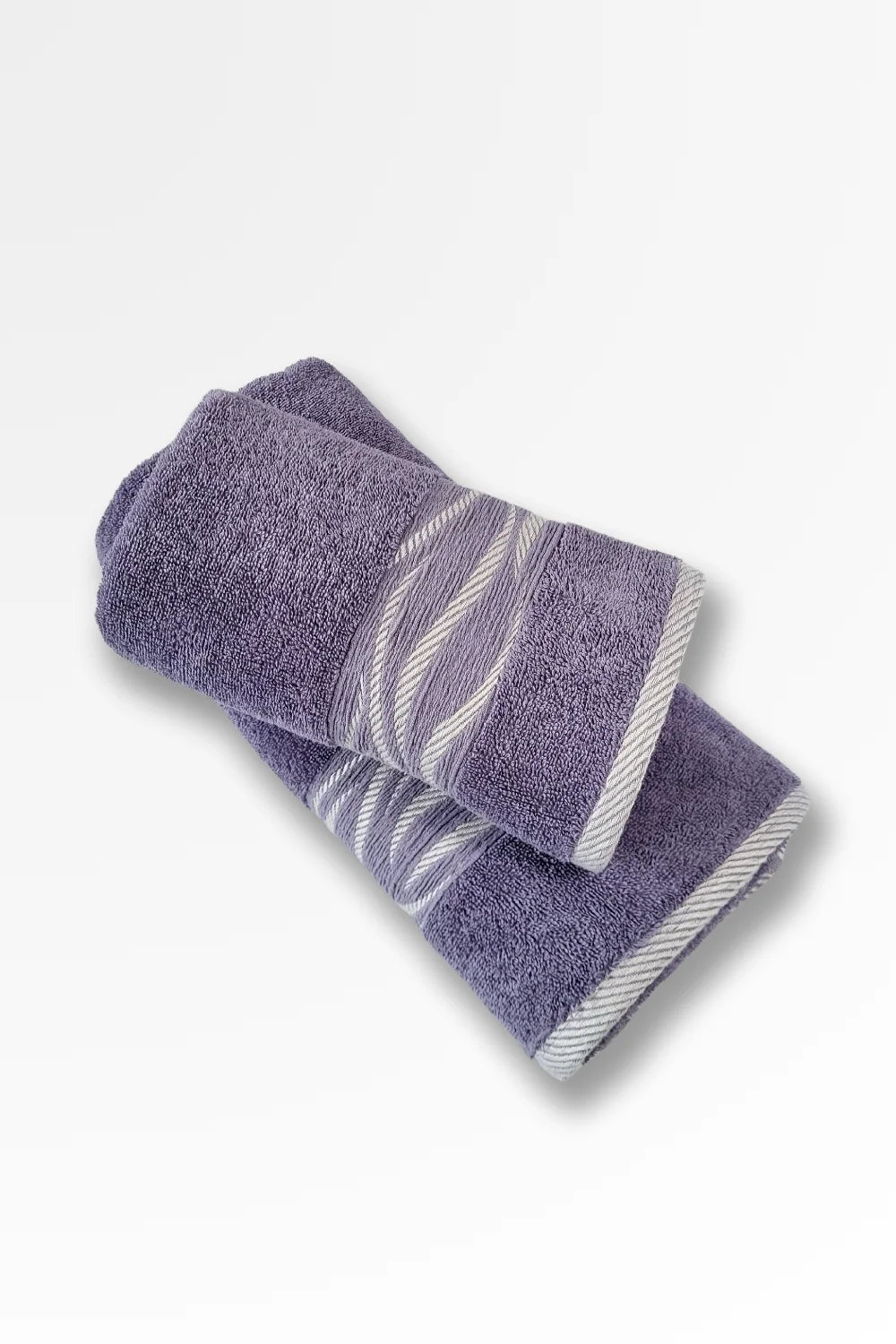 Premium Cotton Terry Towel Wave Design