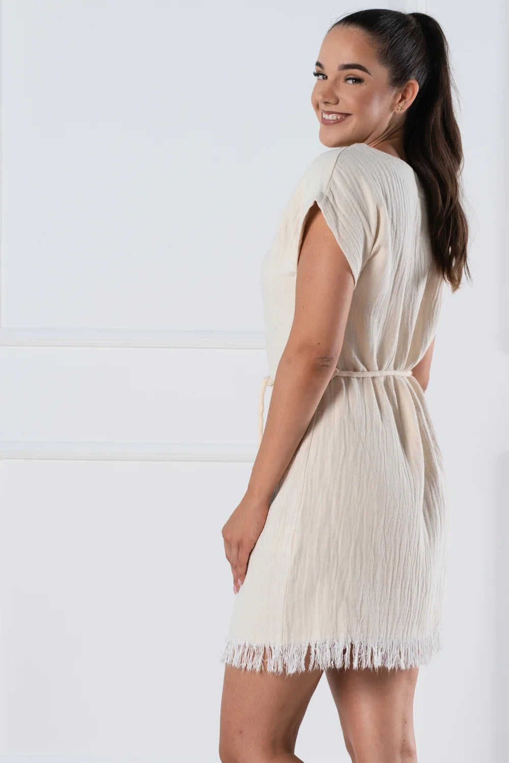 2-Layer Muslin Summer Dress – Bamboo-Cotton Blend