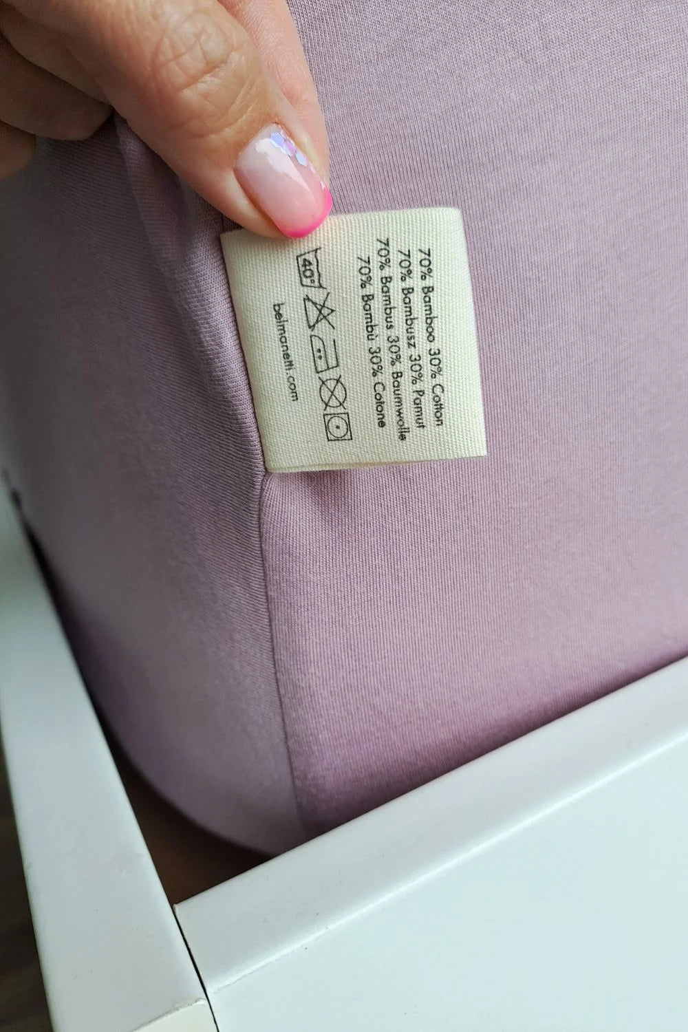 Bamboo-Cotton Fitted Bed Sheet - Luxe Comfort