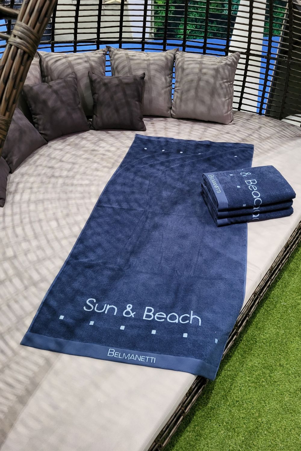 Terry Cotton Beach Towel