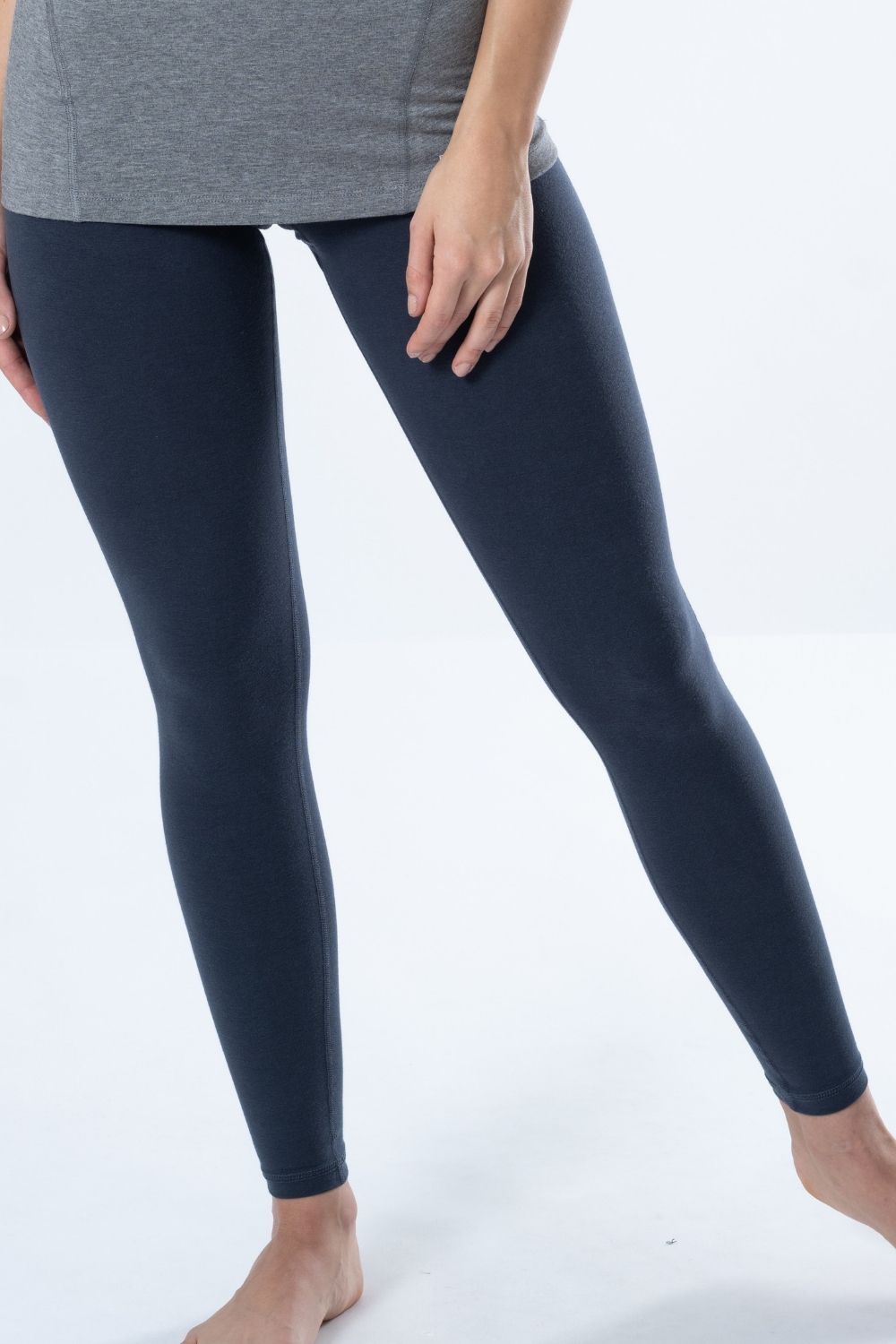 Bamboo BioCotton Full-Length Leggings