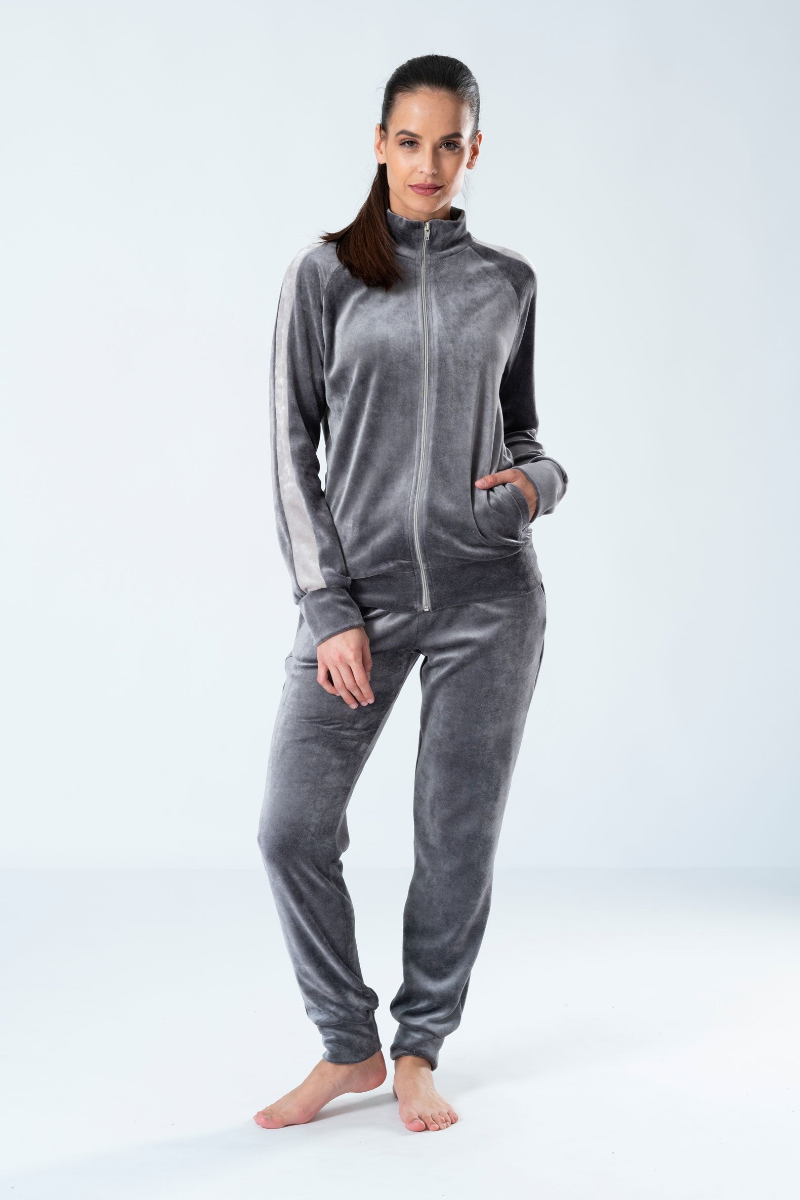 Bamboo Blend Nicky Velour Sweatsuit