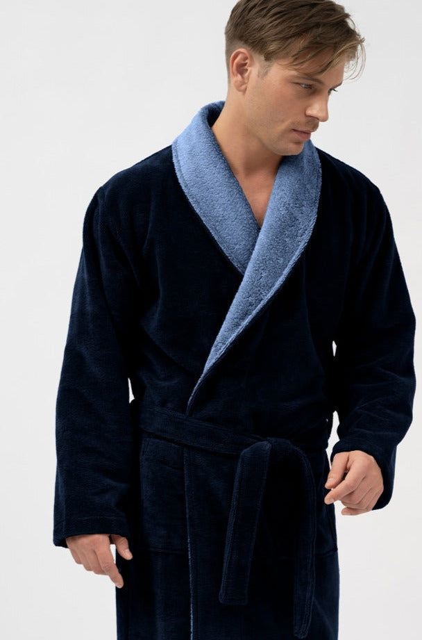 Men’s Shawl Collar Bamboo Blend Robe