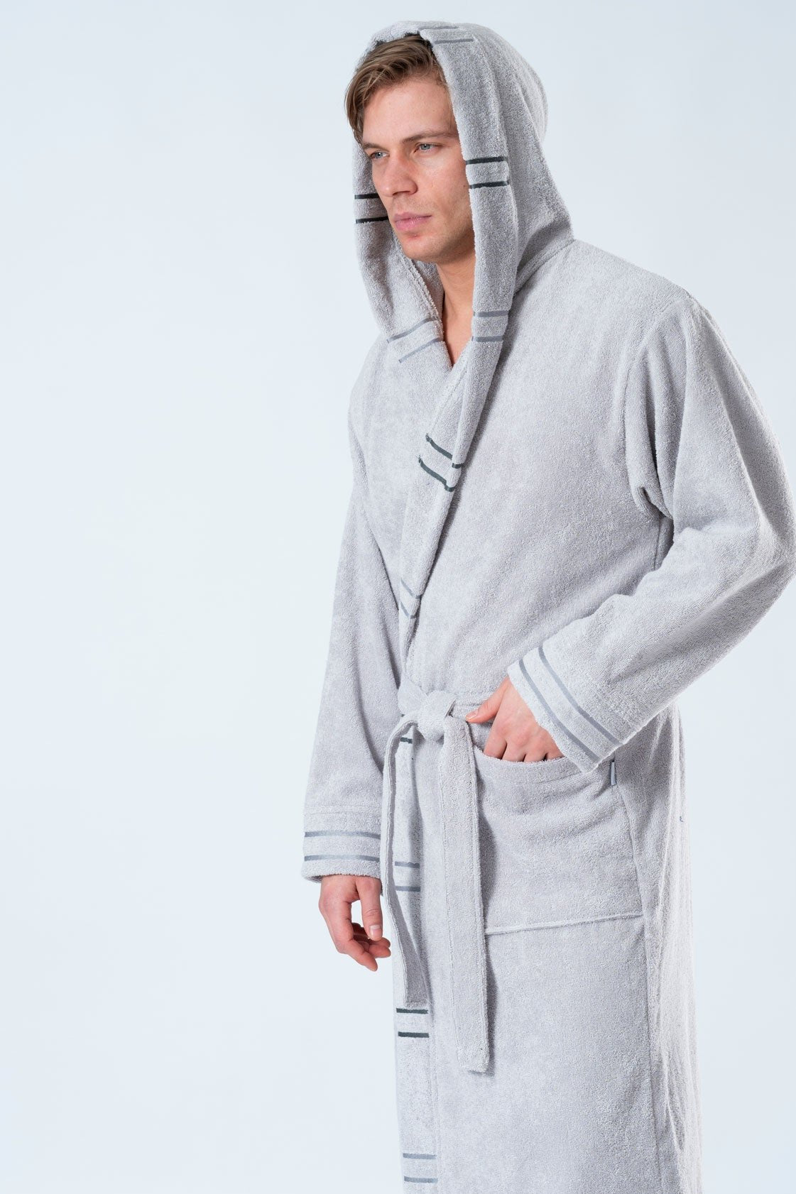 Unisex Cozy Cotton Terry Bathrobe