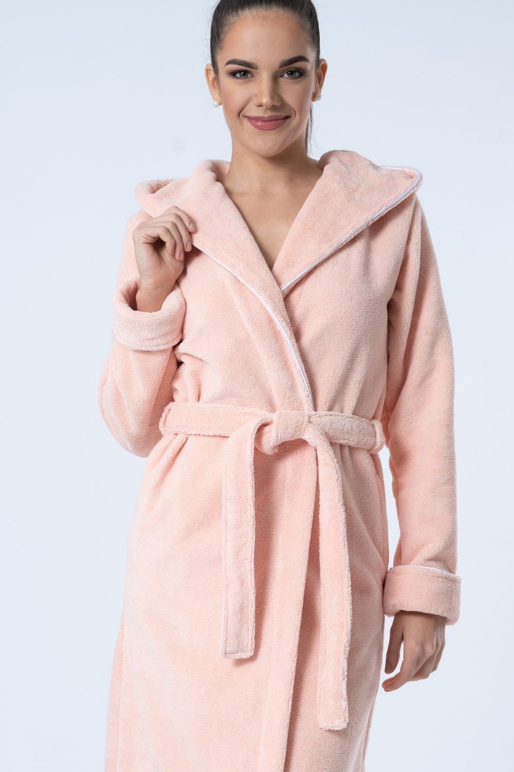 Luxe Hooded Bamboo Blend Robe