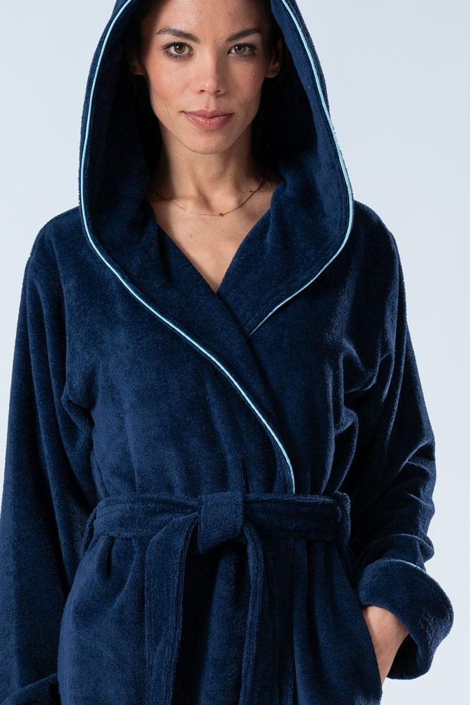 Luxe Hooded Bamboo Blend Robe