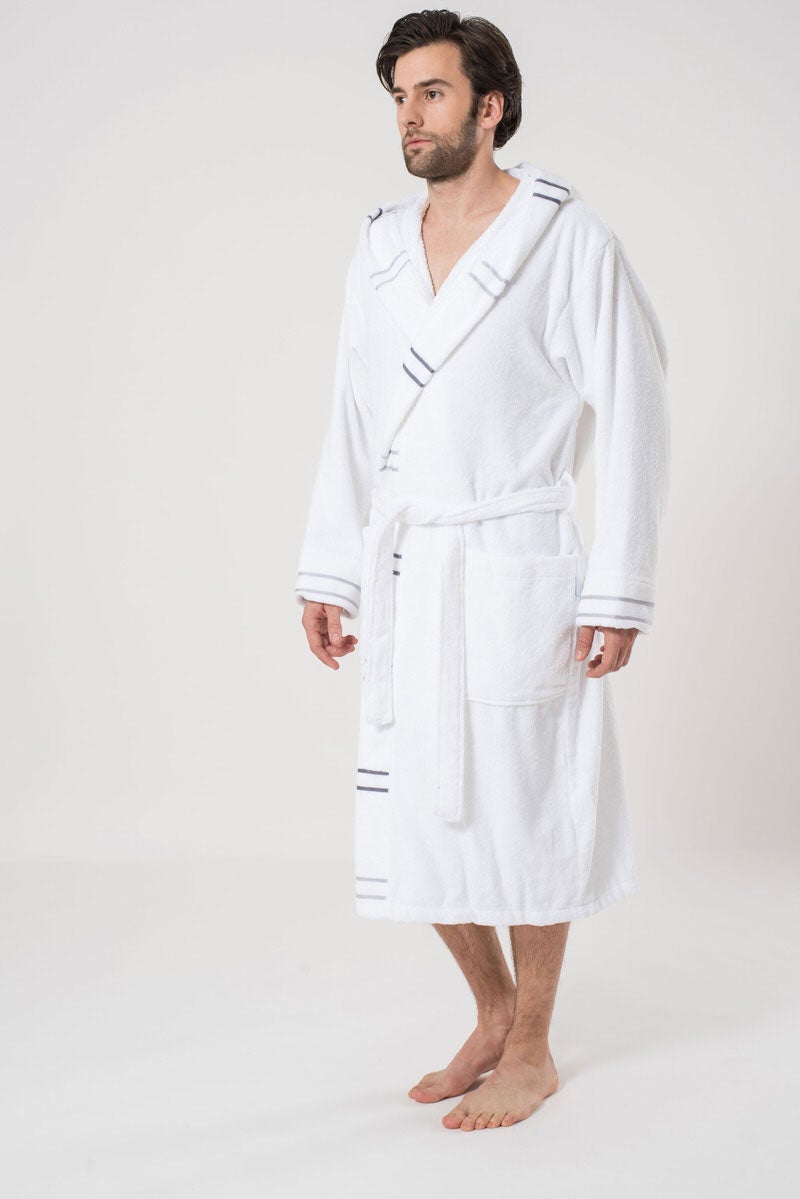 Unisex Cozy Cotton Terry Bathrobe