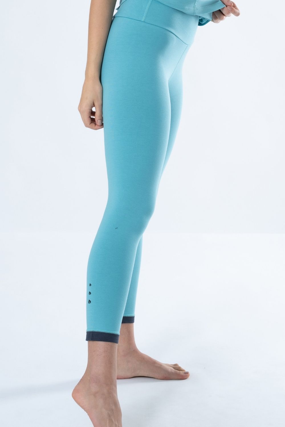 Bamboo BioCotton Mix Solid Color 7/8 Leggings